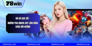 Đá gà cựa sắt - Những pha knock-out làm bảng cược đổi hướng
